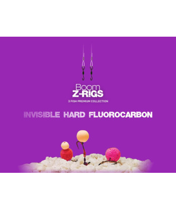 ZFISH Krimpovaný Návazec Ronnie Rig Boom 18cm/30lbs