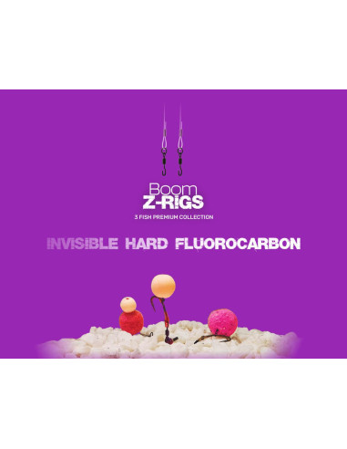 ZFISH Krimpovaný Návazec Ronnie Rig Boom 18cm/30lbs