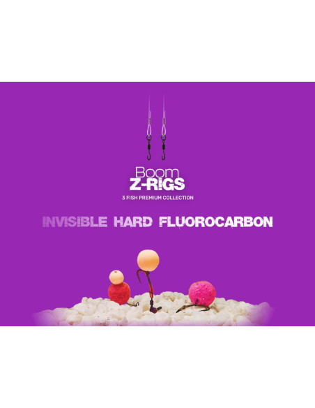 ZFISH Krimpovaný Návazec Ronnie Rig Boom 18cm/30lbs