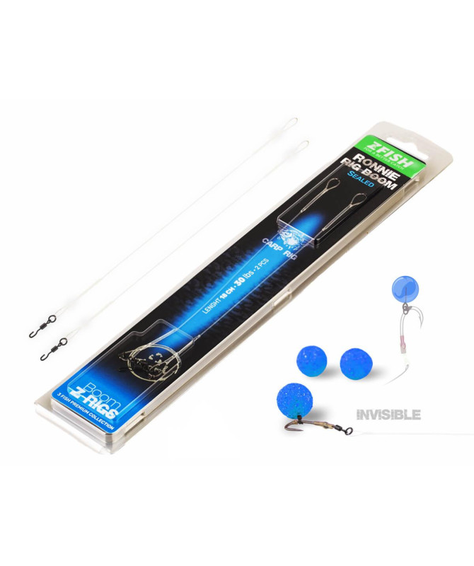 ZFISH Zatavený Návazec  Ronnie Rig Boom 18cm/30lbs