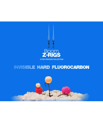 ZFISH Zatavený Návazec  Ronnie Rig Boom 18cm/30lbs