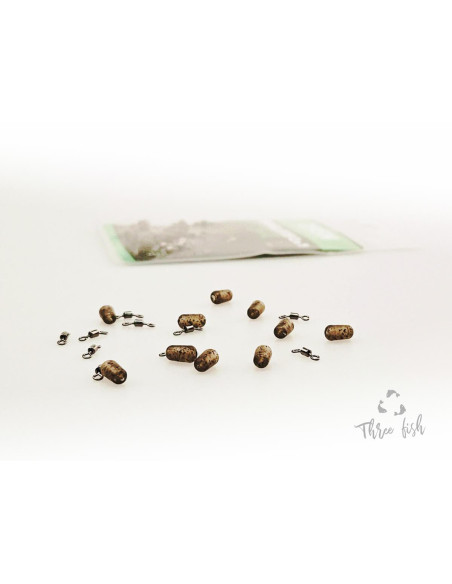 ZFISH Konektor Sviwel Stop Beads 2in1