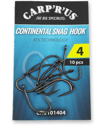 Carp´R´Us Háčky Continental Snag Hook ATS 10ks