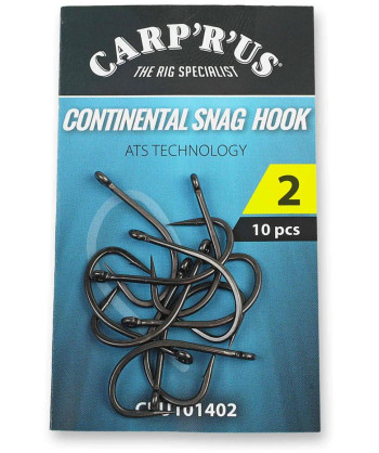 Carp´R´Us Háčky Continental Snag Hook ATS 10ks