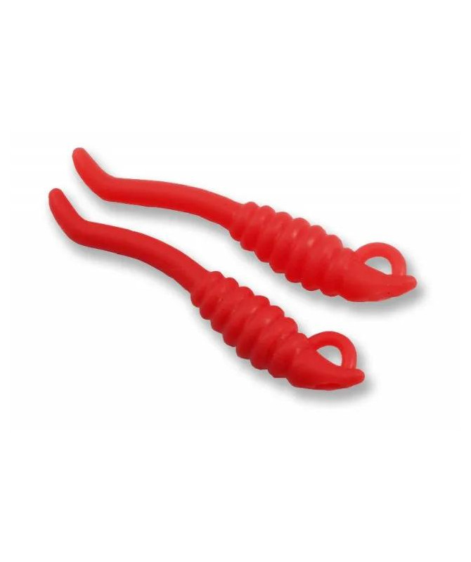 Carp´R´Us Rovnátko Červík Maggot Mouthsnagger - Red, 8ks