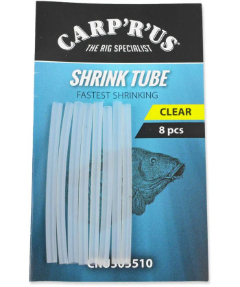 Carp´R´Us Smršťovací trubičky Shrinktube Clear 8ks