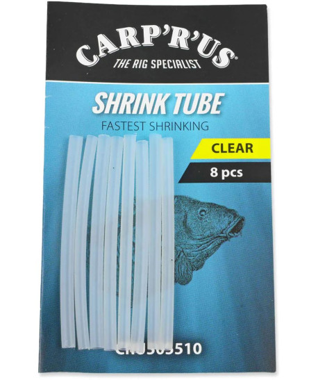 Carp´R´Us Smršťovací trubičky Shrinktube Clear 8ks