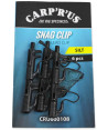 Carp´R´Us Vypínací závěsky Snag Clip 6ks