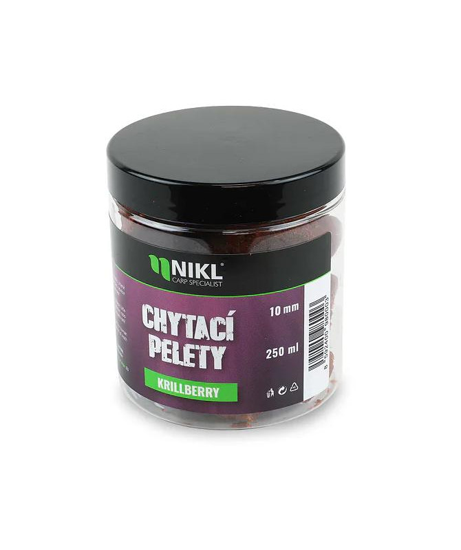 Nikl Chytací pelety Krill Berry 250ml