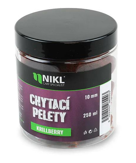 Nikl Chytací pelety Krill Berry 250ml
