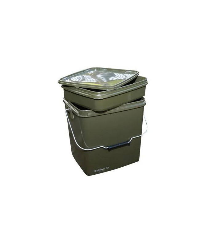 Trakker Kbelík Olive Square Container 13l