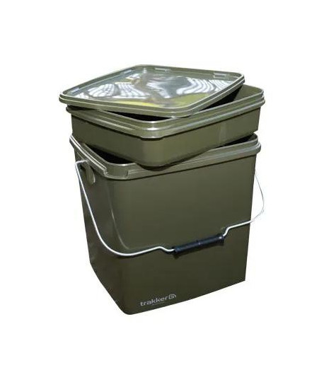 Trakker Kbelík Olive Square Container 13l