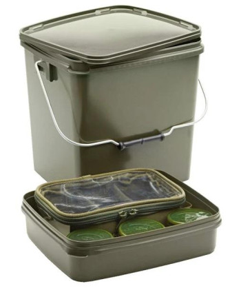 Trakker Kbelík Olive Square Container 13l