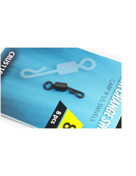 Carp´R´Us Obratlíky Quick Change Swivel - vel.8, 8ks