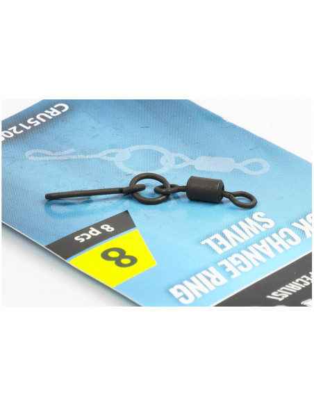 Carp´R´Us Obratlíky s kroužkem Quick Change Ring Swivel vel.8, 8ks