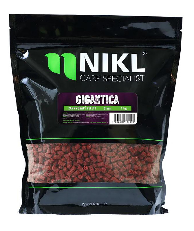 Nikl Pelety Gigantica 1kg