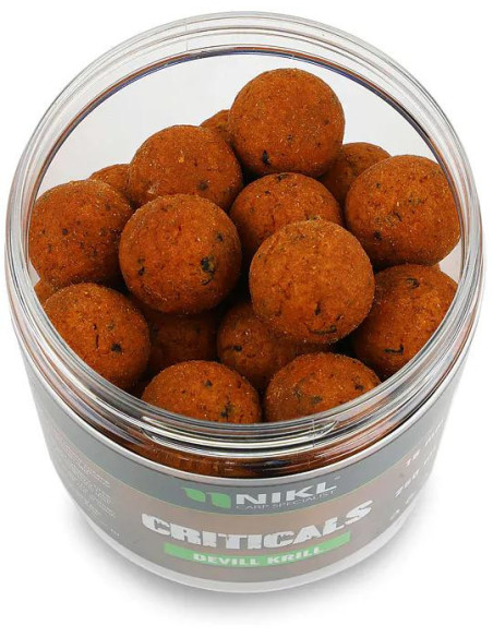 Nikl Criticals boilie Devill Krill 250ml