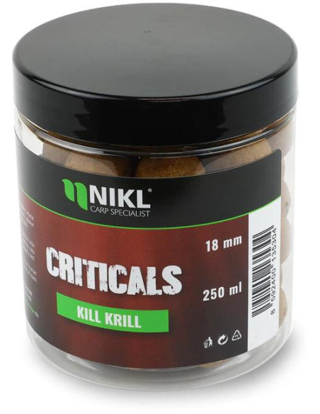 Nikl Criticals boilie Kill Krill 250ml
