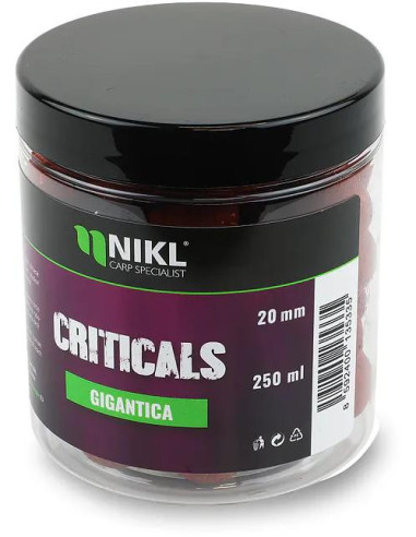 Nikl Criticals boilie Gigantica 250ml