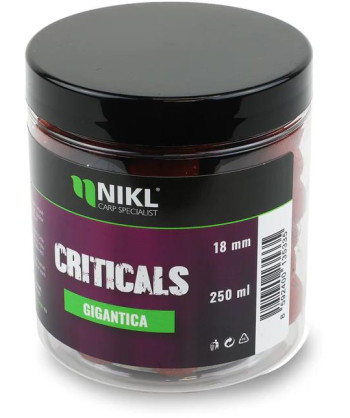 Nikl Criticals boilie Gigantica 250ml