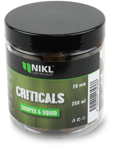 Nikl Criticals boilie Scopex & Squid 250ml