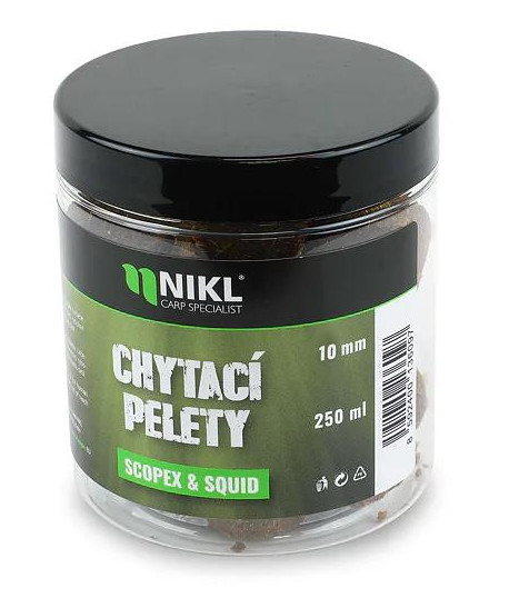 Nikl Chytací pelety Scopex & Squid 250ml