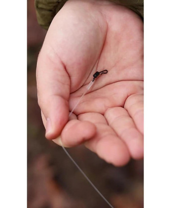 Carp´R´Us Návazec Shock Leader 90cm, 90lb SuperStiff Quick Change Swivel 2ks