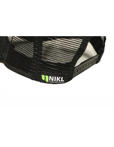 Nikl Kšiltovka Síťovaná Black Logo