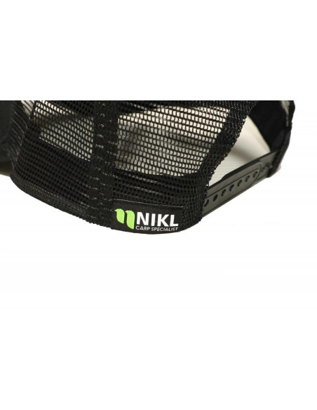 Nikl Kšiltovka Síťovaná Black Logo
