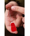 Carp´R´Us Boilie jehla CRU/Baiting needle– Short clasp needle - Red