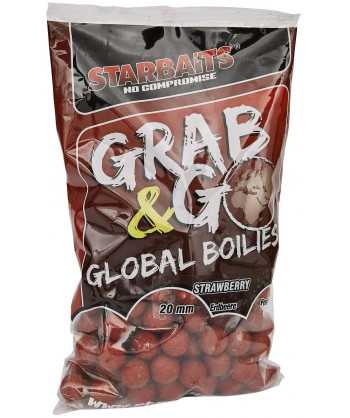 Global boilies STRAWBERRY JAM 20mm 1kg