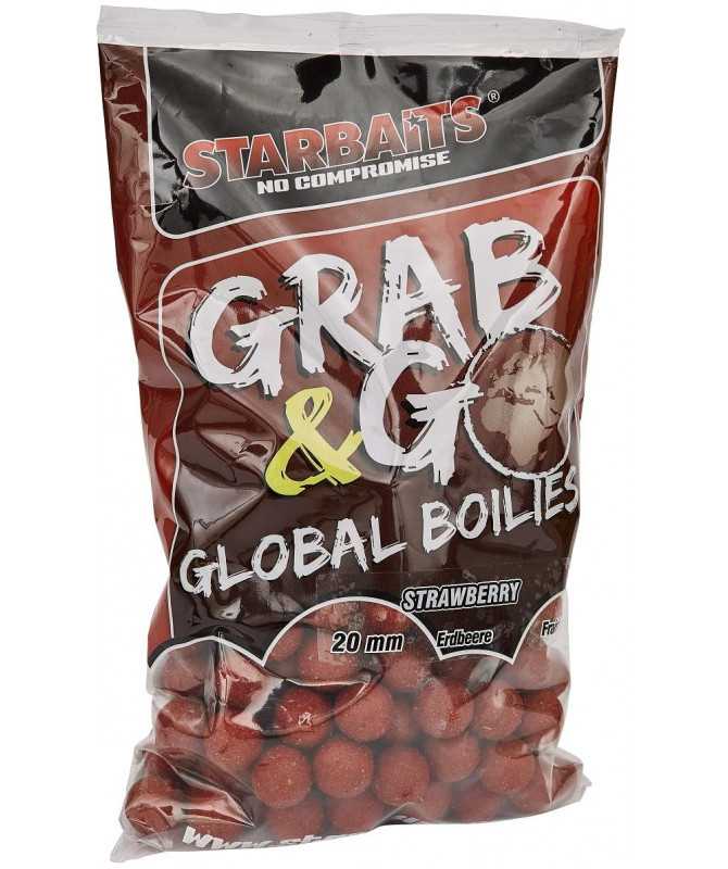 Global boilies STRAWBERRY JAM 20mm 1kg