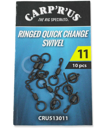 Carp´R´Us Obratlík Ringed Quick Change Swivel 10ks