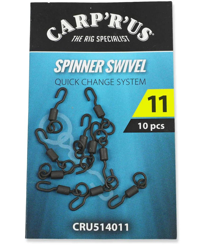 Carp´R´Us Obratlíky Spinner Swivel vel.11, 10ks
