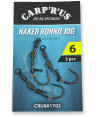 Carp´R´Us Návazec Ready Naked Ronnie rig - Predator 3ks