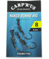 Carp´R´Us Návazec Ready Naked Ronnie rig - Predator 3ks