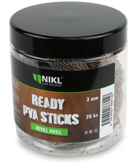 Nikl Ready PVA Stick Devill Krill 20ks