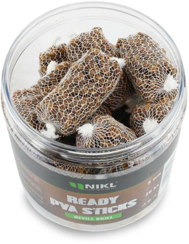 Nikl Ready PVA Stick Devill Krill 20ks