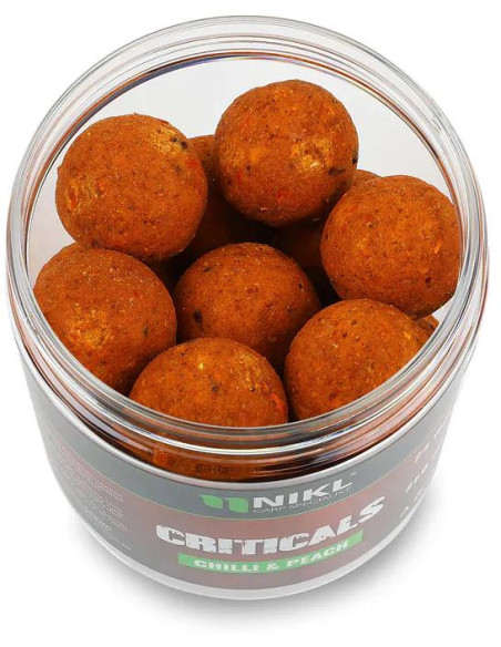 Nikl Criticals boilie Chilli & Peach 250ml