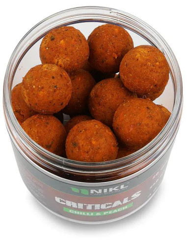 Nikl Criticals boilie Chilli & Peach 250ml