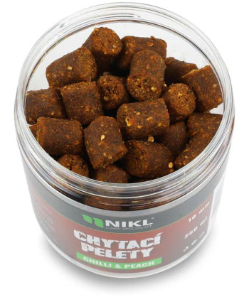 Nikl Chytací pelety Chilli & Peach 250ml