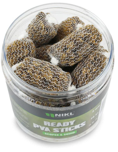 Nikl Ready PVA Stick Scopex & Squid 20ks