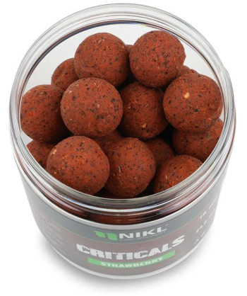 Nikl Criticals boilie Strawberry 250ml