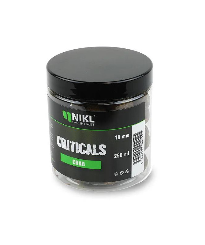 Nikl Criticals boilie Crab 250ml