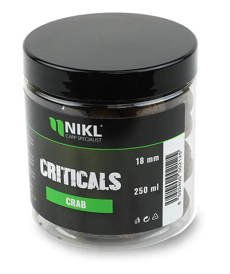 Nikl Criticals boilie Crab 250ml