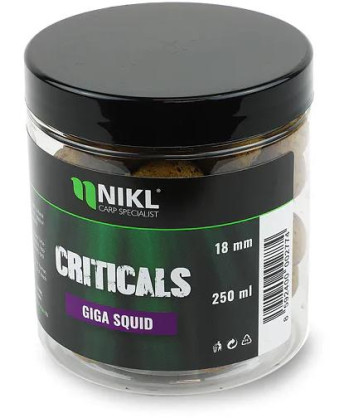 Nikl Criticals boilie Giga Squid 250ml