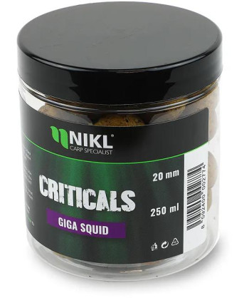 Nikl Criticals boilie Giga Squid 250ml