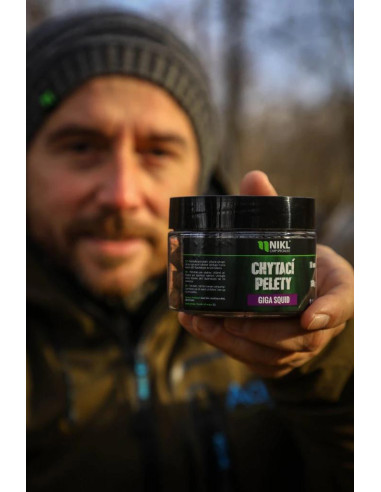 Nikl Chytací pelety Giga Squid 250ml