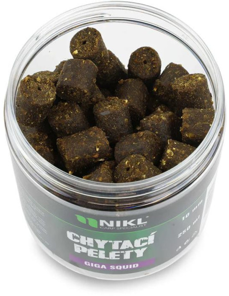 Nikl Chytací pelety Giga Squid 250ml