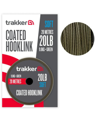 Trakker Návazcová šňůra Soft Coated Hooklink 20m